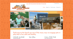 Desktop Screenshot of homealonehounds.com